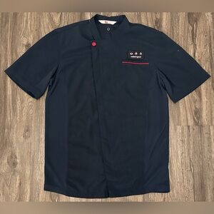 Women’s Oobe Chick-Fil-A Blue/Red Chef Employee Zip Coat -Size Large